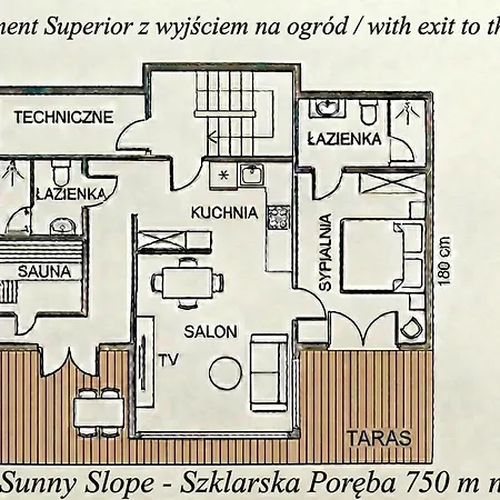 アパート Superior Z 1 Sypialnia - Widok Na Gory, Prywatna Sauna W Cenie, Taras - Luksus I Natura - Sunny Slope